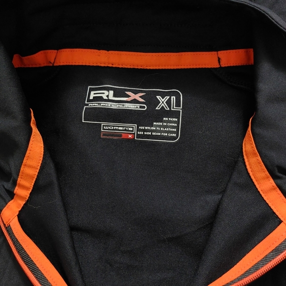 NWT RLX Ralph Lauren Womens 3/4 Hidden Zip Long Sleeve Pullover Top Size XL - Picture 4 of 9